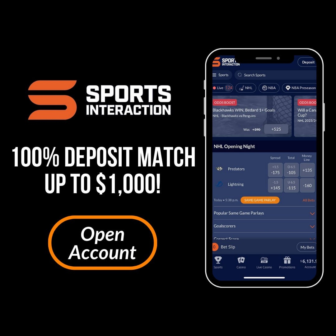 Signup for Sports Interaction